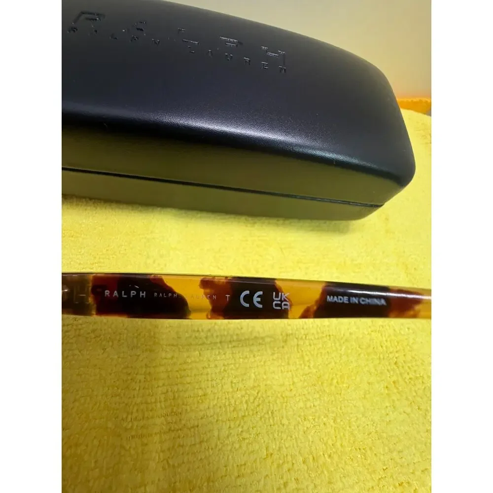 New In Box Women’s Ralph Lauren Sunglasses RA 5306U Yellow Havana NIB